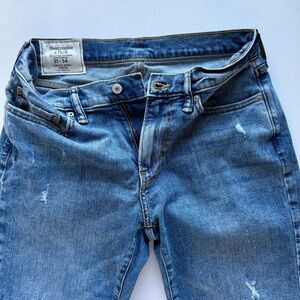 Abercrombie & Fitch Blue Slim Men Jeans